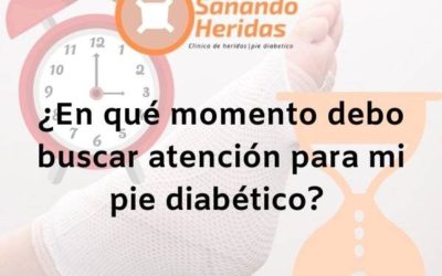 ¿En qué momento debo buscar atención para mi pie diabético?